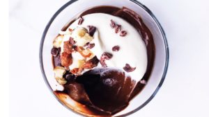 chocolate avocado pudding