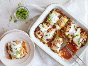 zucchini enchiladas